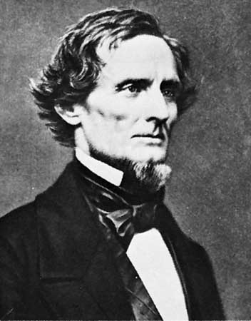 
Confederate President Jefferson Davis